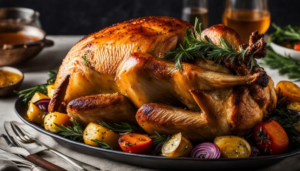 juicy roasted turkey