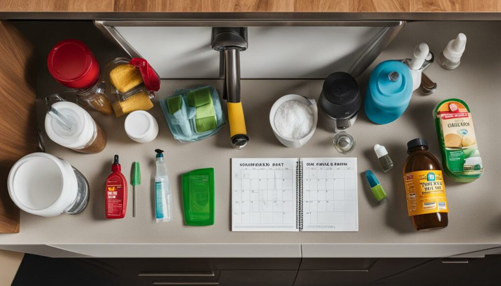 kitchen maintenance checklist