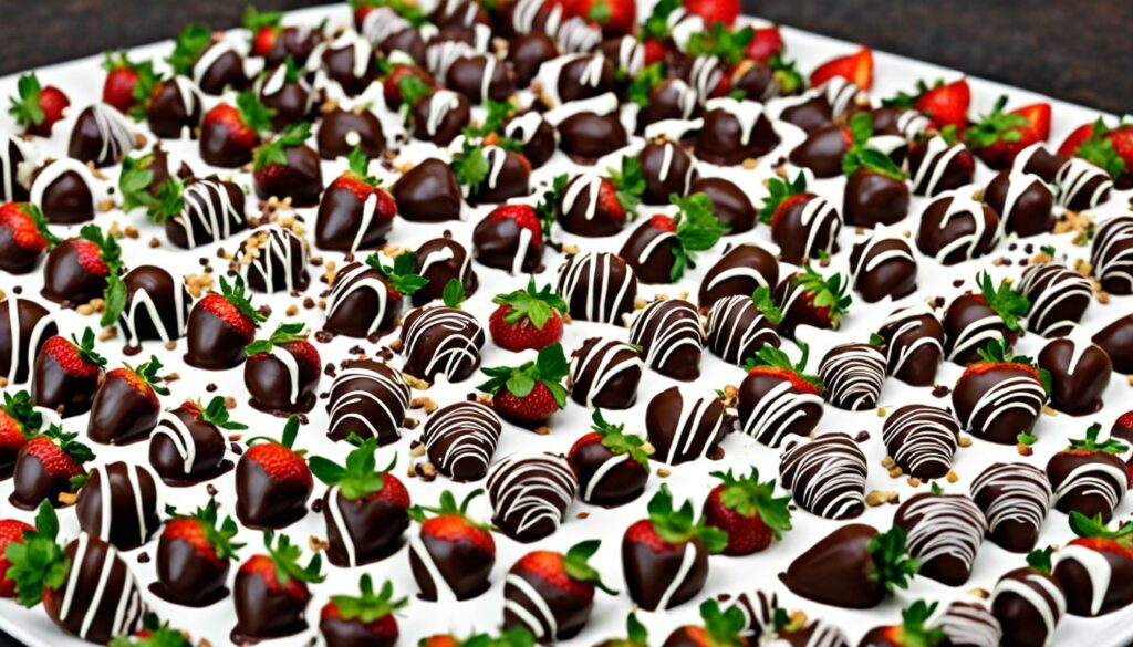 homemade chocolate covered strawberries